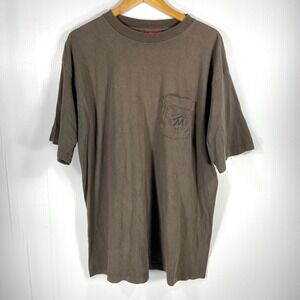 Men's Short Sleeve Pocket Tee - Brown